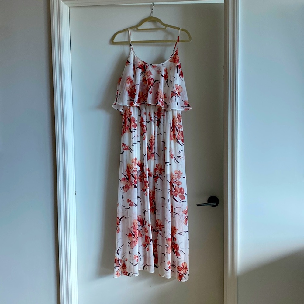 Floral Leith Maxi Dress - Size Small - Wedding Guest